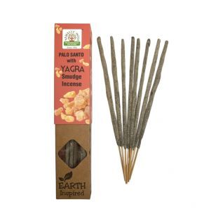 Incienso NAMASTE Orgánico Palo Santo con Yagra 25g.